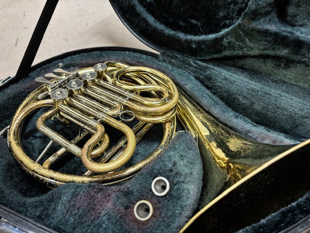 角笛　ホルン 曲がった形状 へこみ直しシリーズ～2022年春のホルンまつり③～ - 管楽器